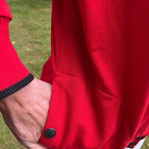 Halston III vintage sweater jacket M - Picture 4 of 11